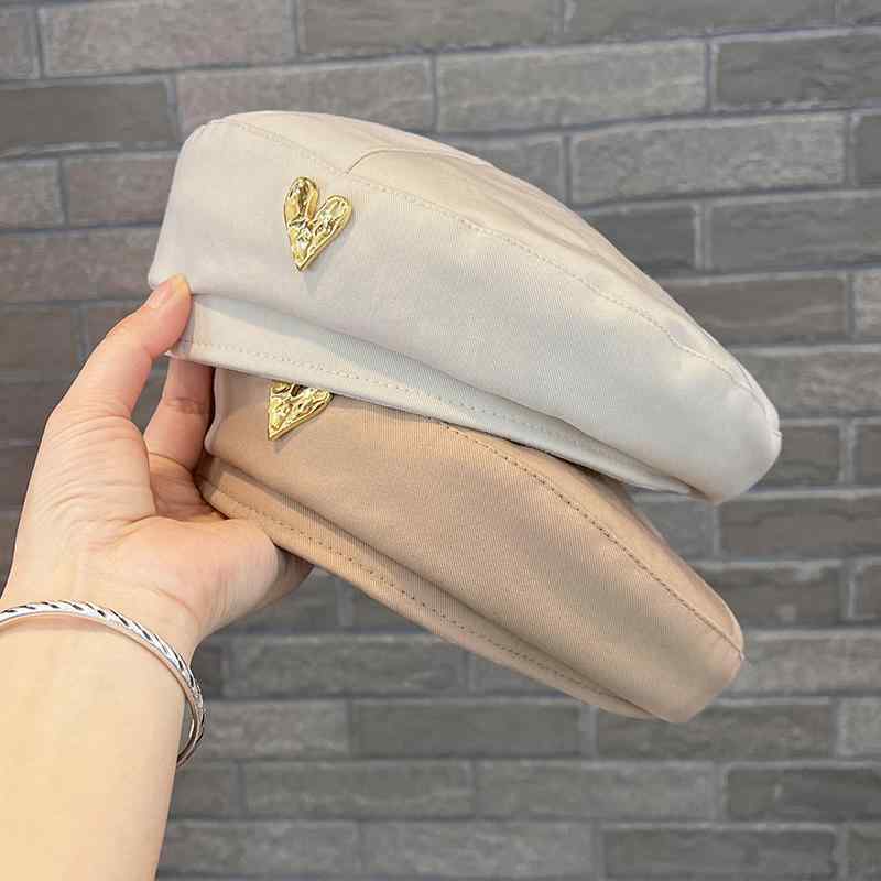春 コーデ オシャレ 小物 アイテム レディース 女性用 ベレー帽 ペインター ハット レトロ フラットトップ ハット