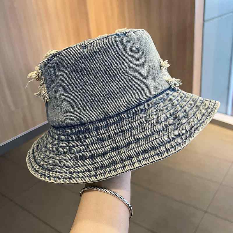 春 コーデ オシャレ 小物 アイテム レディース 女性用 レトロ カウ フィッシャーマンハット バケットハット ウォッシュド サンハット