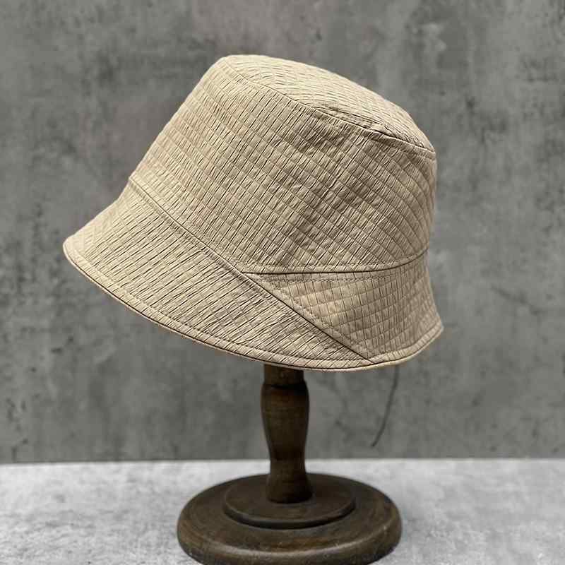 乐天商城 - 春 コーデ オシャレ 小物 アイテム レディース 夏 フロント バック バケットハット シンプル フィッシャーマン