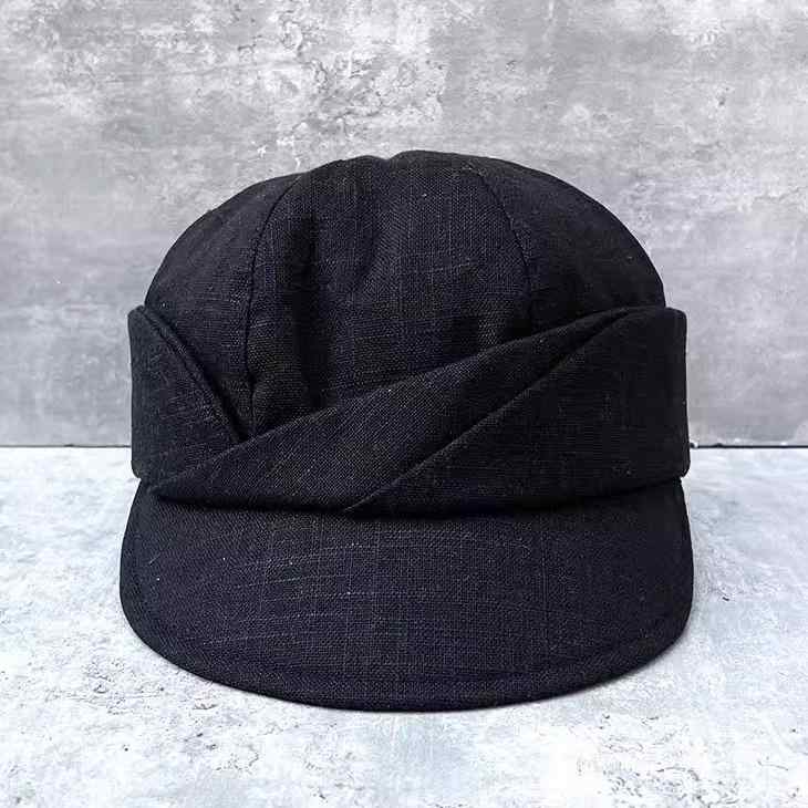 春 コーデ オシャレ 小物 アイテム レディース シンプル コットン リネン ダックビル 女性用 通気性 ハット カジュアル フィッシャーマン