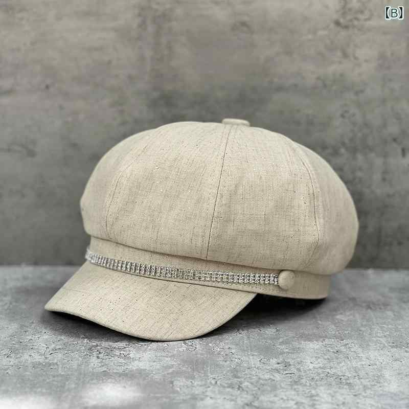 春 コーデ オシャレ 小物 アイテム レディース ラインストーン チェーン 八角形 女性用 レトロ