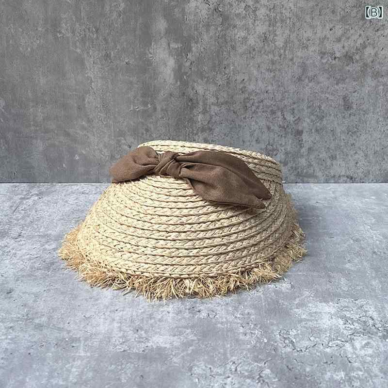 春 コーデ オシャレ 小物 アイテム レディース ハット 夏 カジュアル ファー ストローハット ビーチ ランニング サンハット ラフィア