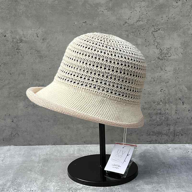 春 コーデ オシャレ 小物 アイテム レディース カール リネン ニット帽 キャップ フィッシャーマンハット バケットハット 夏 ニット帽 キャップ