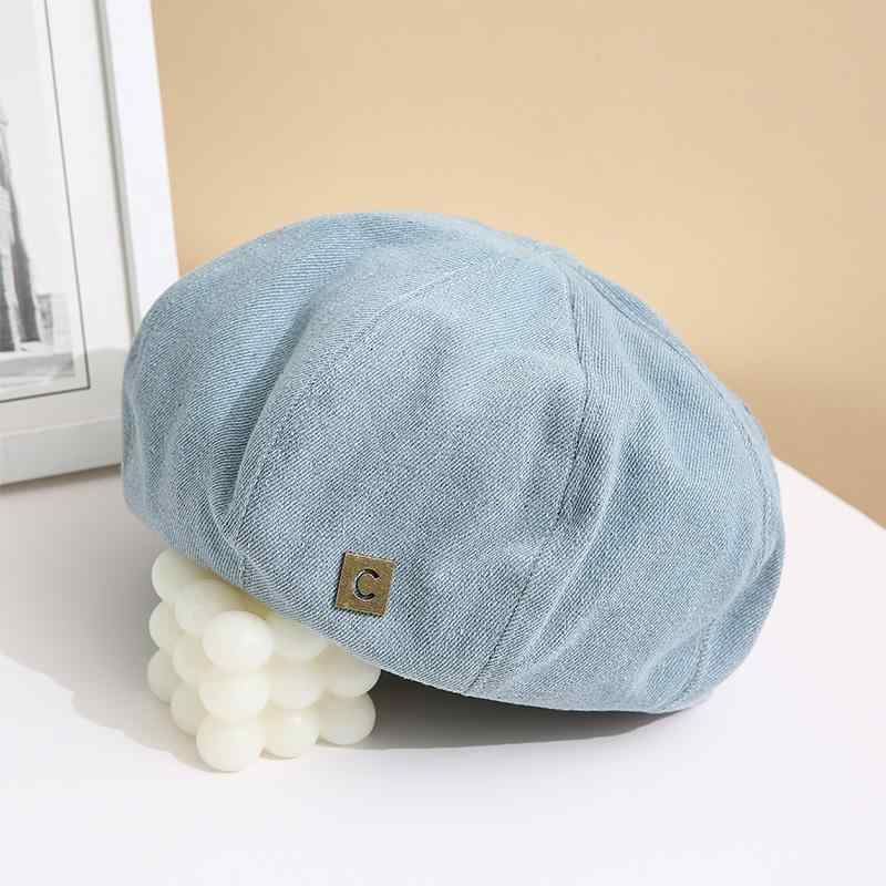春 コーデ オシャレ 小物 アイテム レディース 女性用 デニム ベレー帽 夏 芽