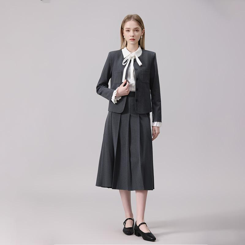 春 コーデ レディース ファッション オシャレ カワイイ シンプル きれいめ ナチュラル 上品カジュアル 婦人服 スーツ 面接ウェア 服 フォーマルスーツ スカート