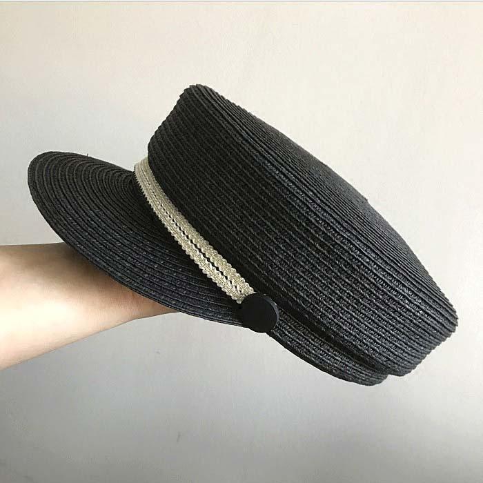 夏 コーデ オシャレ アイテム メンズ レディース フラット キャップ カップル 帽子 シンプル バックル ロープ カジュアル 日よけ 乗馬