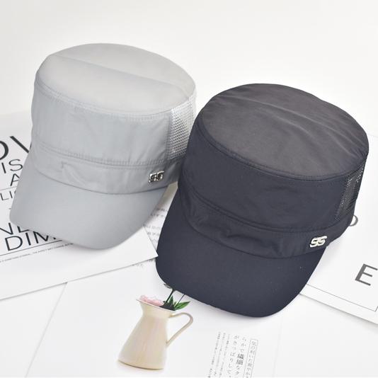 夏 コーデ オシャレ アイテム メンズ レディース 帽子 日焼け防止 メッシュ アウトドア レジャー 速乾 フラット ハット サンハット ダ..