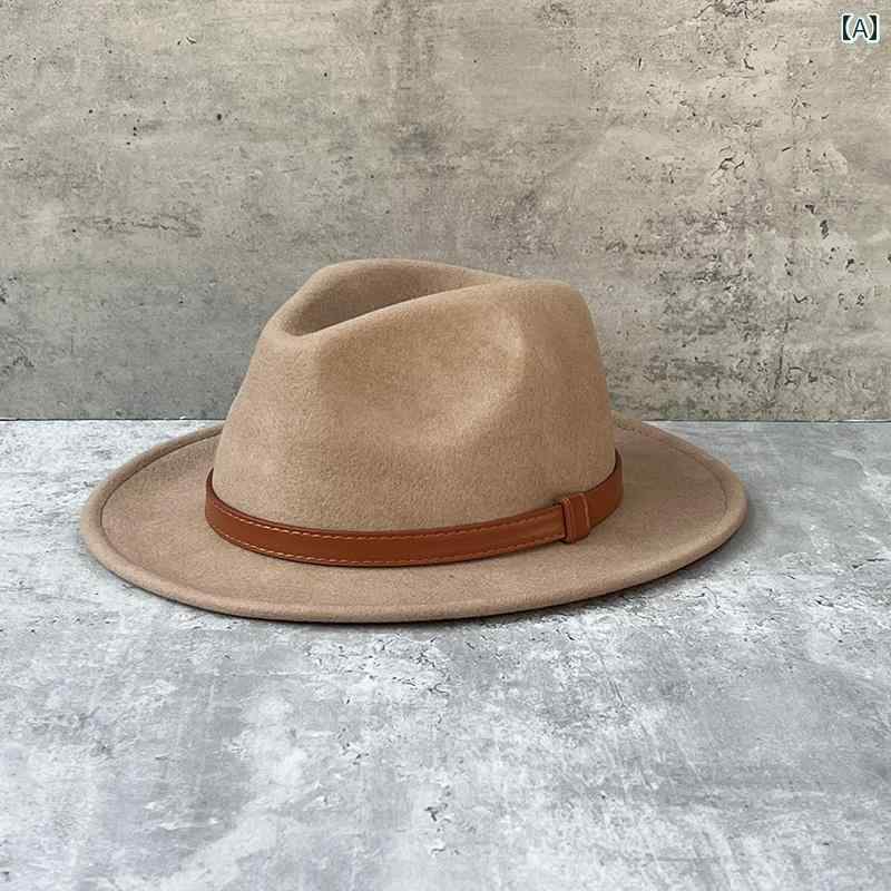 春 コーデ オシャレ 小物 アイテム レディース 凹面 ウール 女性用 フレンチ ジャズ ハット メンズ