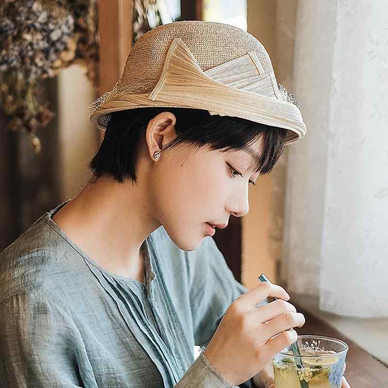 春 コーデ オシャレ 小物 アイテム レディース クラシック　エレガント　ラフィア　ゴールデン　メッシュ　ストローハット　バケットハット　サンハット