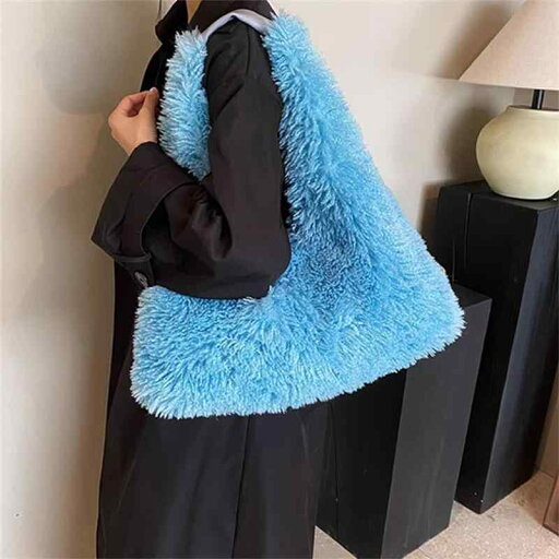 レディース 鞄 カバン バック ファッション オシャレ アイテム 小物 ハンドバッグ ウール肩 脇下バッグ 大容量 ファー レディース 鞄 カバン バック ファッション オシャレ アイテム 小物 ハンドバッグ ウール肩 脇下バッグ 大容量 ファー