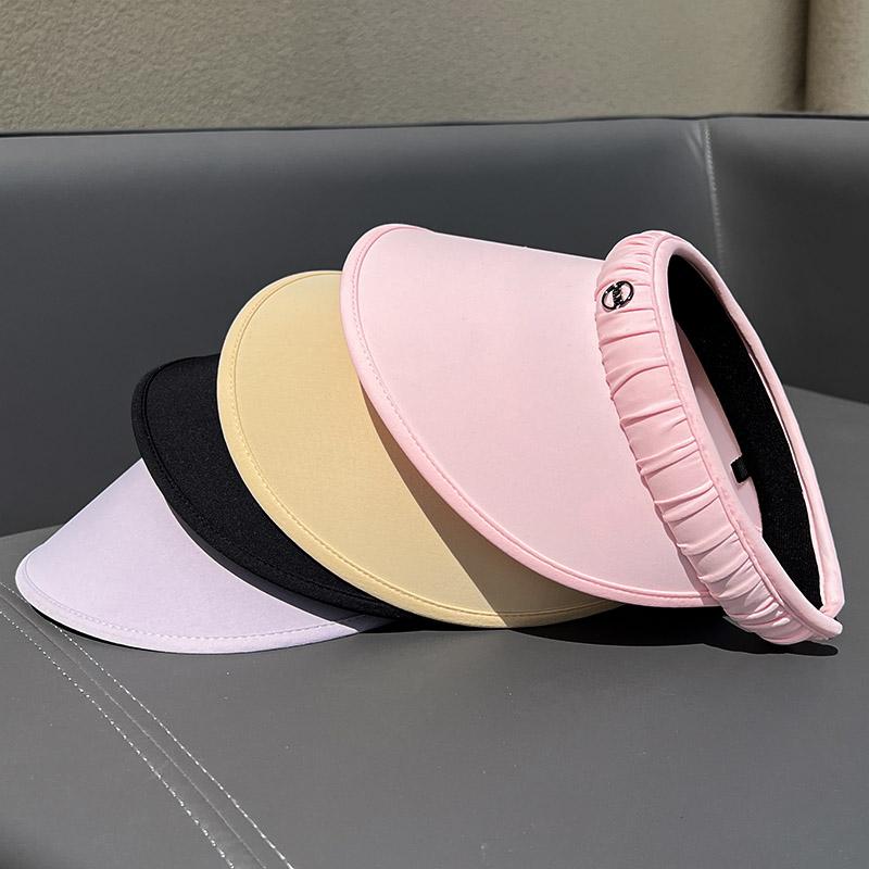 春 コーデ オシャレ 小物 アイテム レディース サンシェード 通気性 抗UV ハット 夏