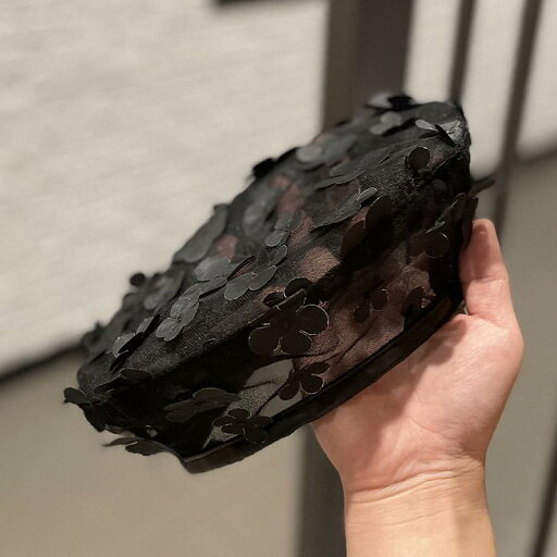 春 コーデ オシャレ 小物 アイテム レディース 通気性 ベレー帽 夏 レース 花 春 コーデ オシャレ 小物 アイテム レディース 通気性 ベレー帽 夏 レース 花
