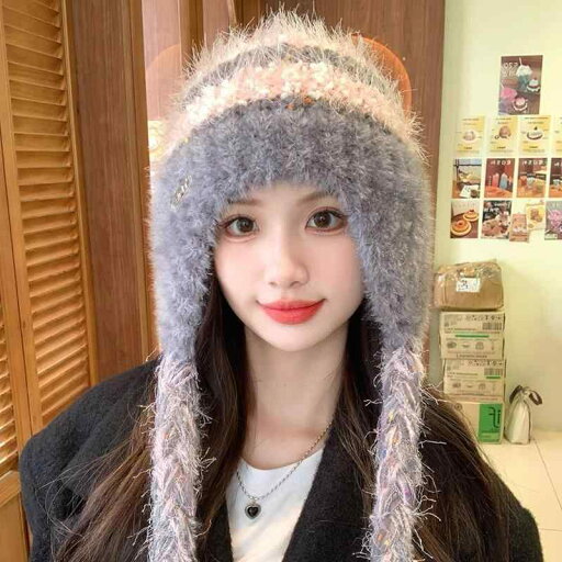 春 コーデ オシャレ 小物 アイテム レディース ストライプ ステッチ ニット帽 キャップ ウール 耳保護 タッセル 春 コーデ オシャレ 小物 アイテム レディース ストライプ ステッチ ニット帽 キャップ ウール 耳保護 タッセル