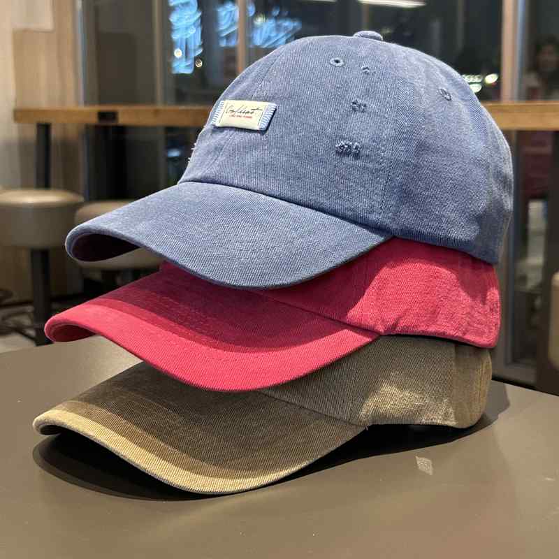 春 コーデ オシャレ 小物 アイテム レディース アメリカン　レトロ　ダックビル　キャップ　男女兼用　シンプル　野球帽　ベースボール　キャップ　カジュアル　サンハット(4)