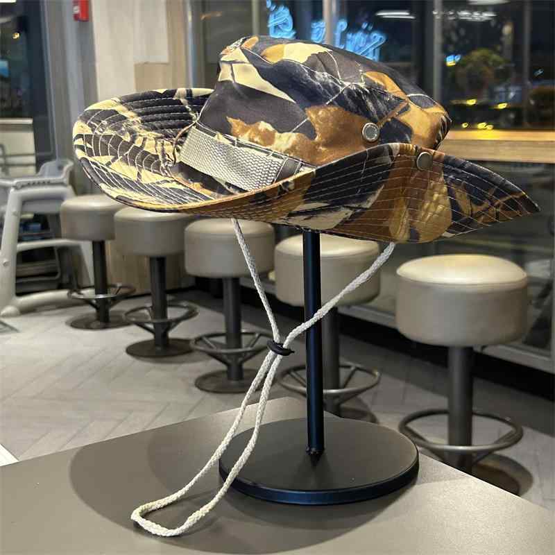 春 コーデ オシャレ 小物 アイテム レディース 迷彩　フィッシャーマン　ハット用　夏　釣り　登山　アウトドア　速乾　ハイキング　サンハット　女性用