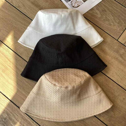 春 コーデ オシャレ 小物 アイテム レディース 女性用 ストライプ フィッシャーマンハット バケットハット 黒 秋 春 コーデ オシャレ 小物 アイテム レディース 女性用 ストライプ フィッシャーマンハット バケットハット 黒 秋