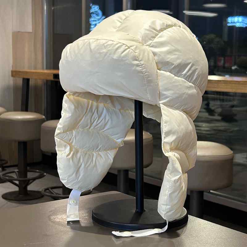 春 コーデ オシャレ 小物 アイテム レディース ダウン　コットン　男女兼用　アウトドア　耳保護　スキー
