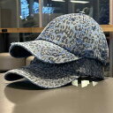 春 コーデ オシャレ 小物 アイテム レディース ブルー グレー ヒョウ柄 レトロ ストリート 野球帽 ベースボール キャップ 男女兼用 春 ホール キャップ サンハット