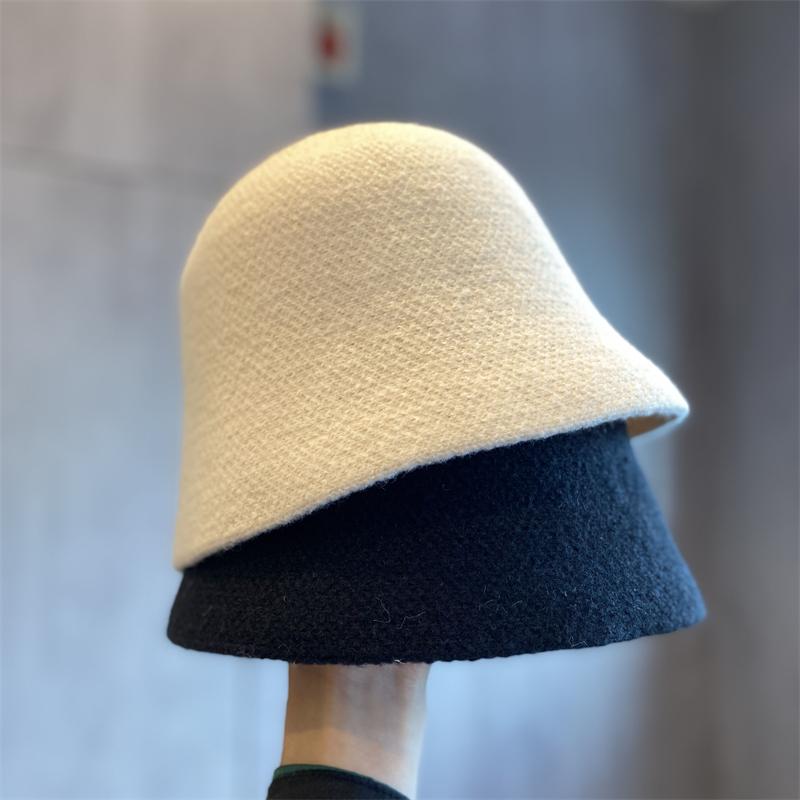 春 コーデ オシャレ 小物 アイテム レディース ウール　フィッシャーマンハット　バケットハット　女性用　秋