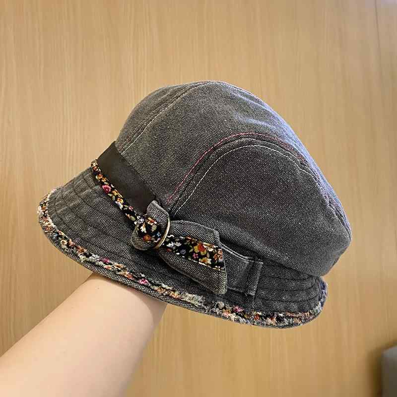 春 コーデ オシャレ 小物 アイテム レディース 夏 レトロ アンティークレース つば有り 帽子 キャップ バケットハット ハット