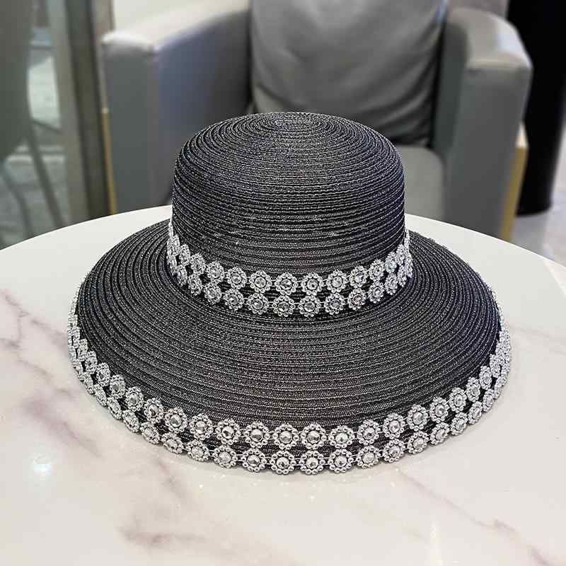 Other - 春 コーデ オシャレ 小物 アイテム レディース 麦わら帽子　夏　通気性　つば広　バケットハット　カバー