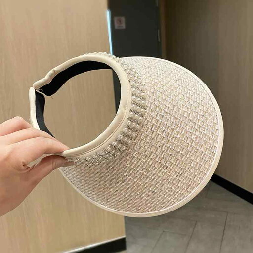 春 コーデ オシャレ 小物 アイテム レディース 夏 女性用 つば広 サンハット ラインストーン パール トップ ハット バカンス バーション時 春 コーデ オシャレ 小物 アイテム レディース 夏 女性用 つば広 サンハット ラインストーン パール トップ ハット バカンス バーション時