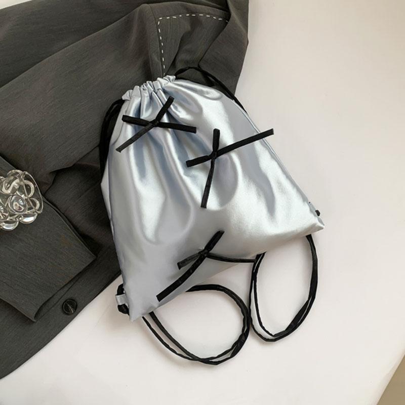 レディース 鞄 カバン バック ファッション オシャレ アイテム 小物 夏 シルバー リュックサック バックパック ショルダー バッグ