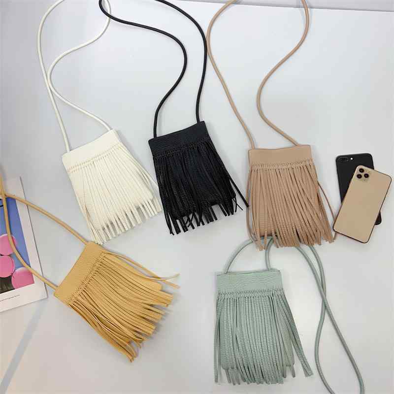 レディース 鞄 カバン バック ファッション オシャレ アイテム 小物 クロスボディ スマホバッグ タッセル バッグ ハイエンド バッグ(4.0)