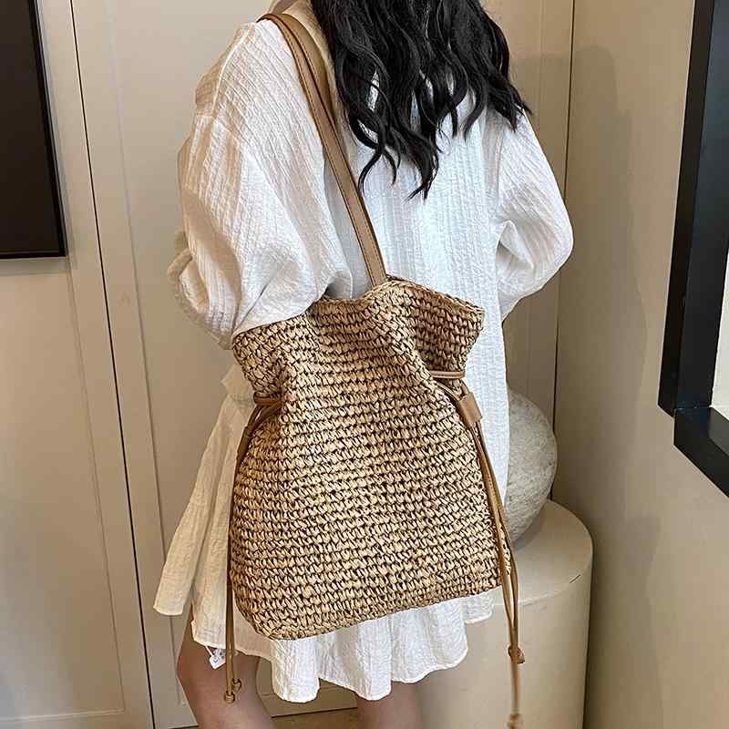レディース 鞄 カバン バック ファッション オシャレ アイテム 小物 大容量 トート バッグ 夏 フレンチ 脇下バッグ 通勤 バケット バッグ