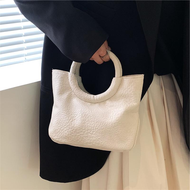 レディース 鞄 カバン バック ファッション オシャレ アイテム 小物 ハイエンド レトロ リング ハンドバッグ ソフトサイド ショルダー クロスボディ バッグ