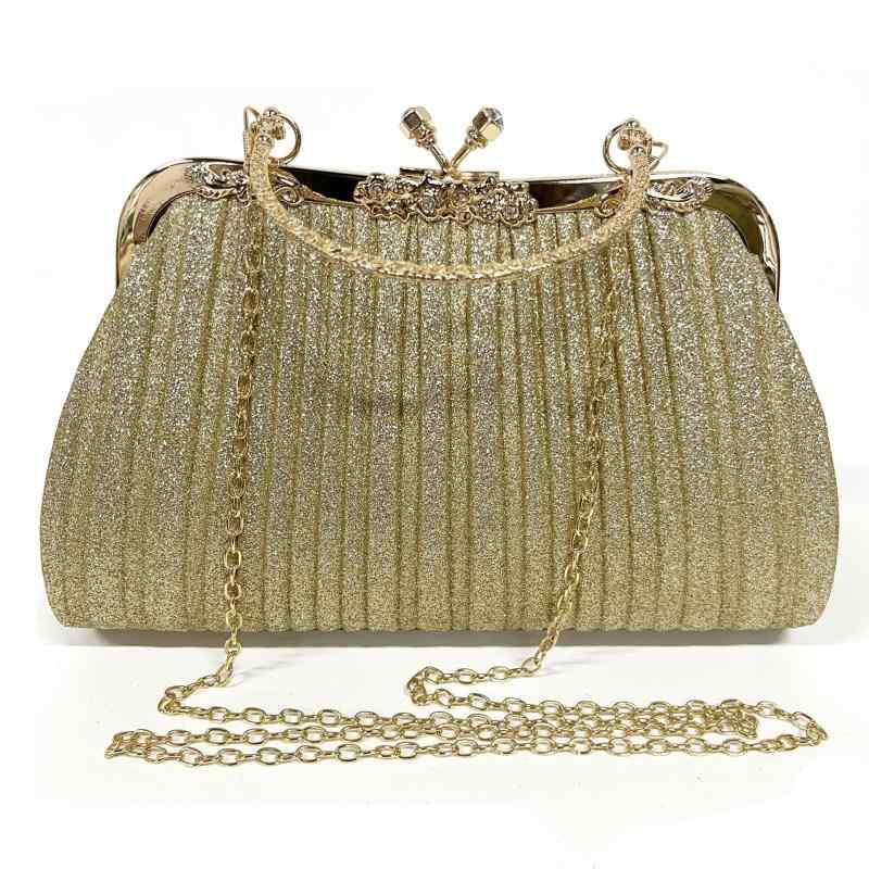 レディース 鞄 カバン バック ファッション オシャレ アイテム 小物 ディナーバッグ イブニング バッグ フォーマルバッグ プリーツ パーティー サシェドレス 結婚式