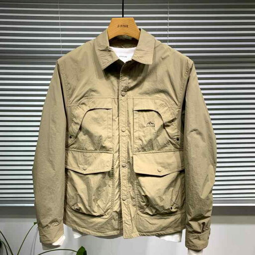 メンズ ファッション 男性用 オシャレ シンプル 大人 かっこいい 大きいサイズ ストリート 紳士服 ワークポケット コート ジャケット アウター カジュアル 快適 春夏 ジッパー メンズ ファッション 男性用 オシャレ シンプル 大人 かっこいい 大きいサイズ ストリート 紳士服 ワークポケット コート ジャケット アウター カジュアル 快適 春夏 ジッパー