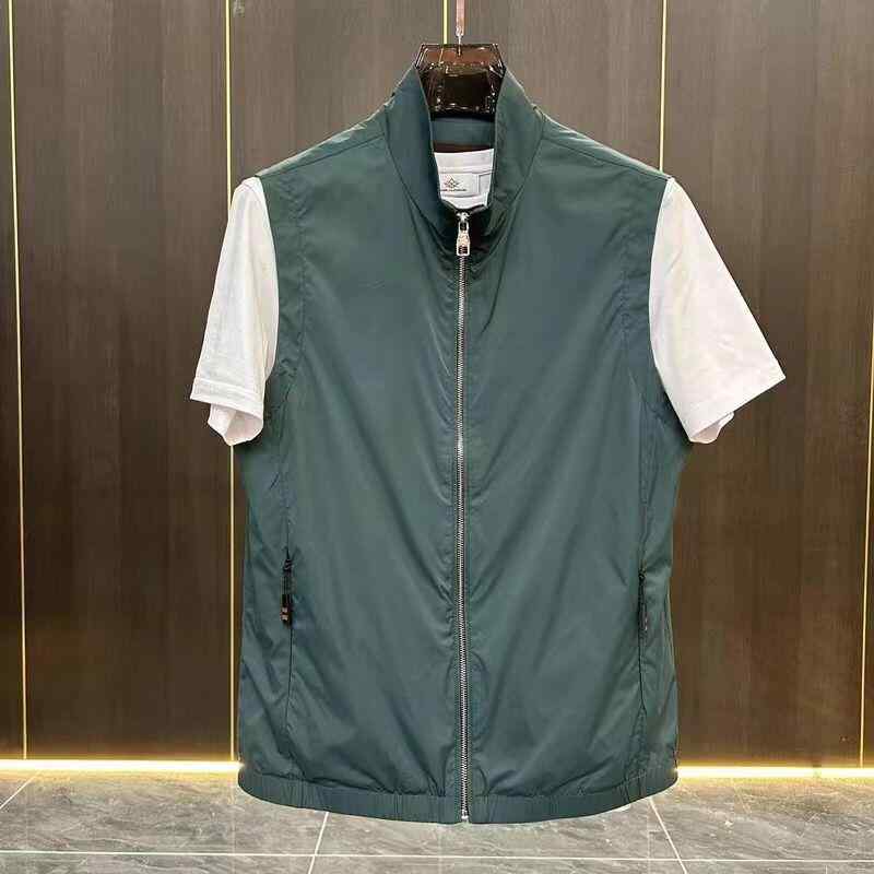 メンズ ファッション 服 用 オシャレ シンプル 大人 かっこいい 大きいサイズ ストリート 紳士服 ベスト カジュアル ビジネス スタンドカラー チョッキ ジャケット