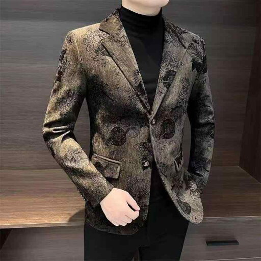 メンズ ファッション 服 用 オシャレ シンプル 大人 かっこいい 大きいサイズ ストリート 紳士服 プリント スーツ ジャケット ハイエンド カジュアル トップス メンズ ファッション 服 用 オシャレ シンプル 大人 かっこいい 大きいサイズ ストリート 紳士服 プリント スーツ ジャケット ハイエンド カジュアル トップス