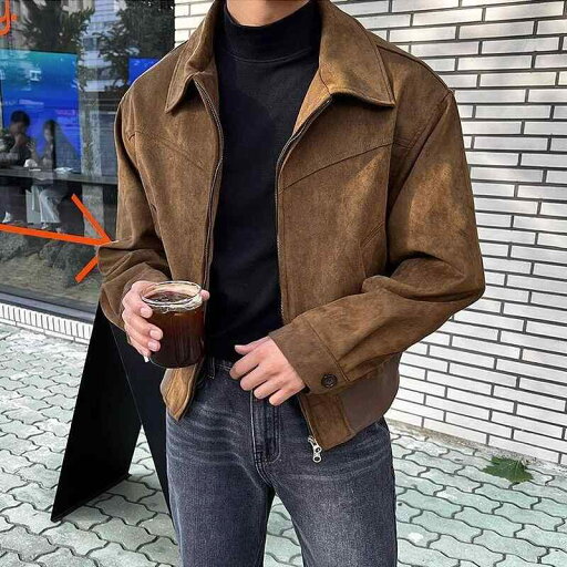 メンズ ファッション 服 用 オシャレ シンプル 大人 かっこいい 大きいサイズ ストリート 紳士服 シーズン 韓国スタイル ジャケット ジッパー クール スエード フライト メンズ ファッション 服 用 オシャレ シンプル 大人 かっこいい 大きいサイズ ストリート 紳士服 シーズン 韓国スタイル ジャケット ジッパー クール スエード フライト