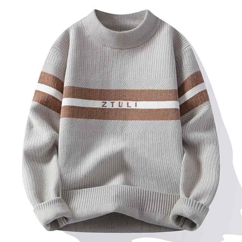 メンズ ファッション 服 用 オシャレ シンプル 大人 かっこいい 大きいサイズ ストリート 紳士服 セーター ゆったり カジュアル ニット トップス ボトム プルオーバー アウターウェア