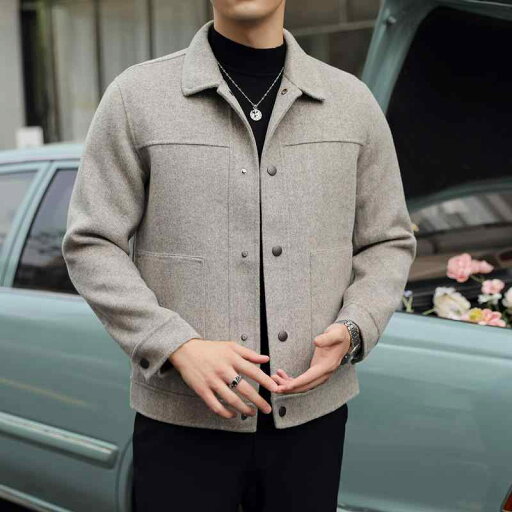 メンズ ファッション 服 用 オシャレ シンプル 大人 かっこいい 大きいサイズ ストリート 紳士服 ヘリンボーン柄 両面 ウール コート ビジネス スリム ジャケット カジュアル ジャケット メンズ ファッション 服 用 オシャレ シンプル 大人 かっこいい 大きいサイズ ストリート 紳士服 ヘリンボーン柄 両面 ウール コート ビジネス スリム ジャケット カジュアル ジャケット
