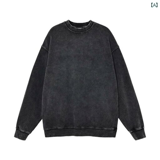 メンズ ファッション 男性用 オシャレ シンプル 大人 かっこいい 大きいサイズ 紳士服 アメリカン レトロ ラウンドネック スウェット シャツ ヒップ ホップ ストリート ウォッシュ ジャケット メンズ ファッション 男性用 オシャレ シンプル 大人 かっこいい 大きいサイズ 紳士服 アメリカン レトロ ラウンドネック スウェット シャツ ヒップ ホップ ストリート ウォッシュ ジャケット