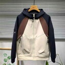 メンズ ファッション 服 用 オシャレ シンプル 大人 かっこいい 大きいサイズ ストリート 紳士服 カラーマッチング フード付き スウェット シャツ ハイエンド ジャケット