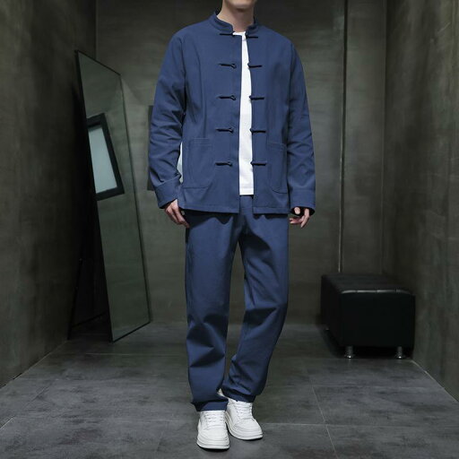 アジアンテイスト衣装 メンズ ファッション 服 用 オシャレ シンプル 大人 かっこいい 大きいサイズ ストリート 紳士服 スーツ レトロ 漢服 カジュアル トップス パンツ 2ピース アジアンテイスト衣装 メンズ ファッション 服 用 オシャレ シンプル 大人 かっこいい 大きいサイズ ストリート 紳士服 スーツ レトロ 漢服 カジュアル トップス パンツ 2ピース