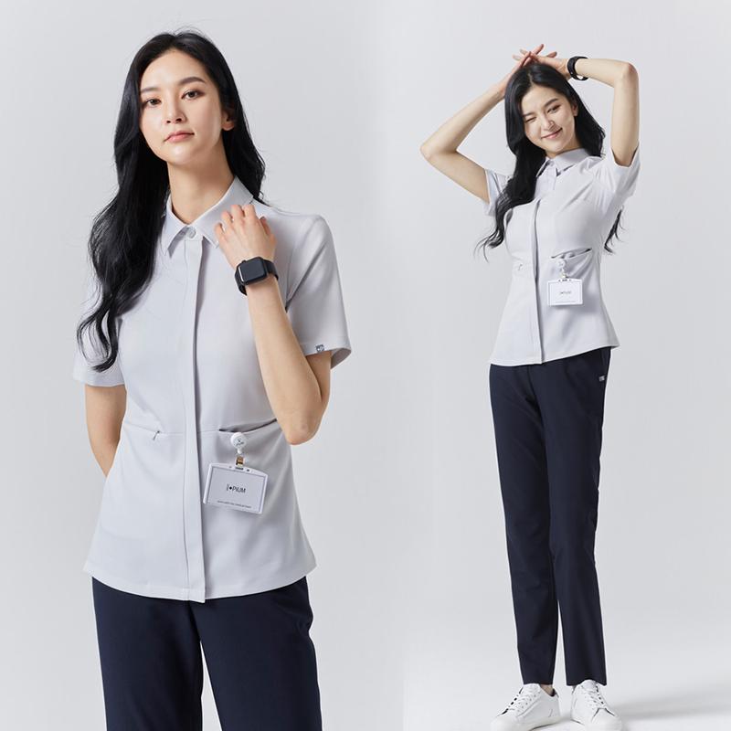 レディース ファッション 業務 ユニフォーム 制服 コスプレ衣装 医療関係 衣装 看護師 衣装 ユニフォーム スリム 伸縮性 ストレッチ ストレッチ 美容 薬局 整形 外科