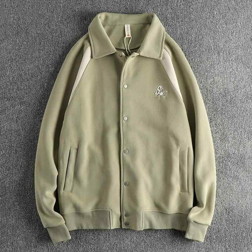 メンズ ファッション 男性用 オシャレ シンプル 大人 かっこいい 大きいサイズ ストリート 紳士服 ヒップホップ HipHop ビーン グリーン カーディガン スウェットシャツ 秋 アメリカン カジュアル ジャケット メンズ ファッション 男性用 オシャレ シンプル 大人 かっこいい 大きいサイズ ストリート 紳士服 ヒップホップ HipHop ビーン グリーン カーディガン スウェットシャツ 秋 アメリカン カジュアル ジャケット