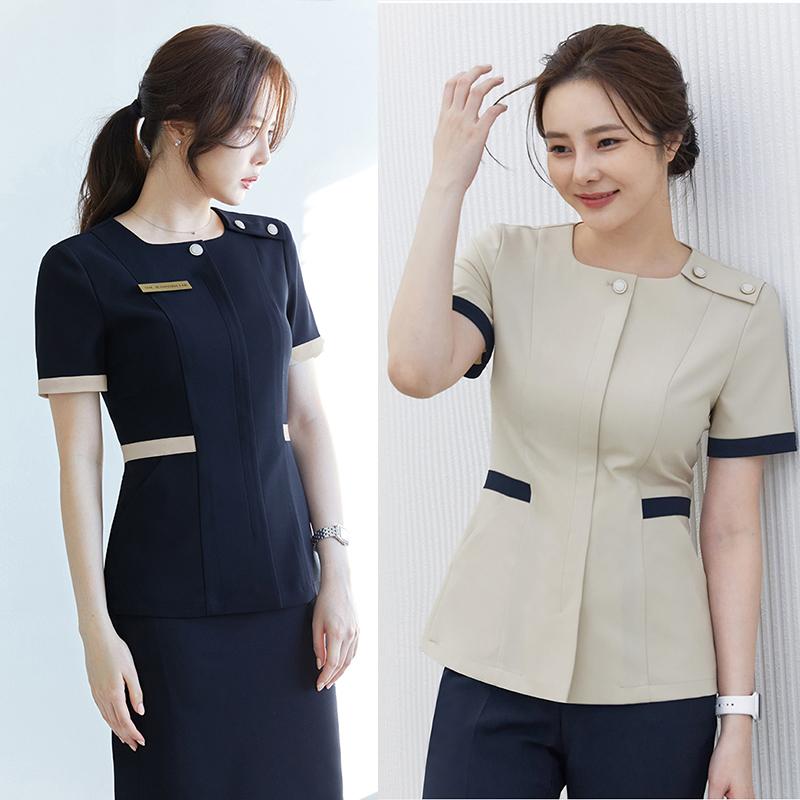 レディース ファッション 業務 ユニフォーム 制服 コスプレ衣装 韓国スタイル 美容部員 スーツ ハイエ..