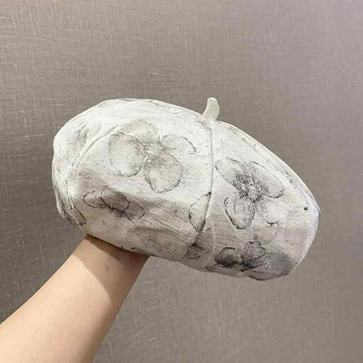 春 コーデ オシャレ 小物 アイテム レディース 女性用 ベレー帽 夏 レトロ 花 春 コーデ オシャレ 小物 アイテム レディース 女性用 ベレー帽 夏 レトロ 花