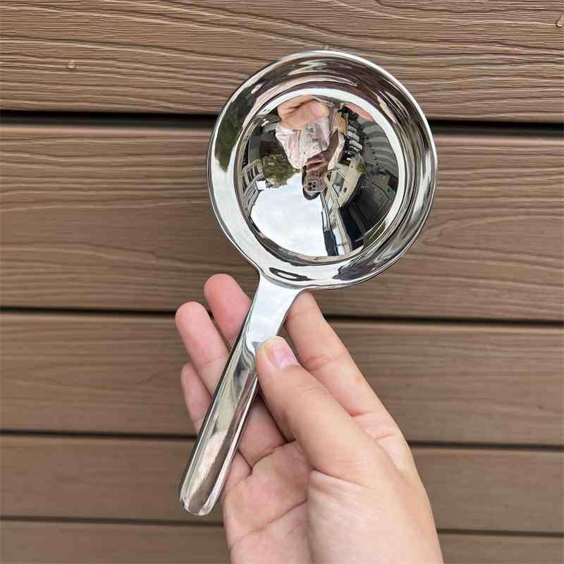 乐天商城 - キッチン用品 カトラリー オシャレ アイテム 小物 調理器具 ステンレス ハンドル ラウンド スプーン スープ