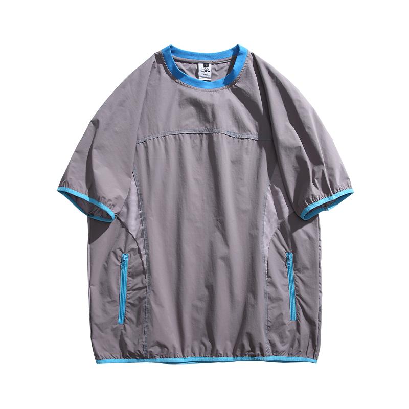 メンズ ファッション 服 用 オシャレ シンプル 大人 かっこいい 大きいサイズ ストリート 紳士服 登山 アウトドア 機能 半袖 Tシャツ 夏 レトロ ゆったり カジュアル トップス