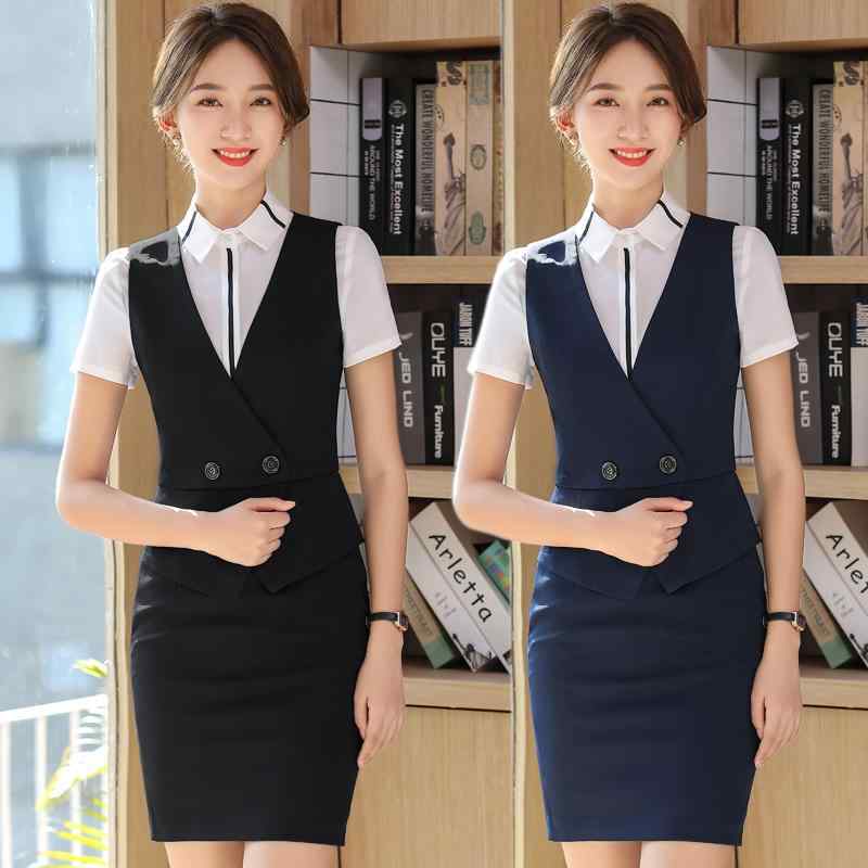 レディース ファッション 業務 ユニフォーム 制服 コスプレ衣装 ベスト スーツ ホテル レストランウェ..