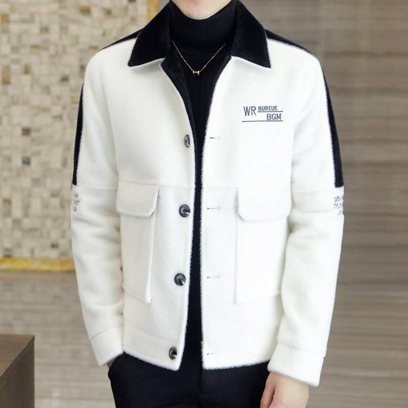 メンズ ファッション 服 男性用 オシャレ シンプル 大人 かっこいい ストリート コート ライク ウール ジャケット