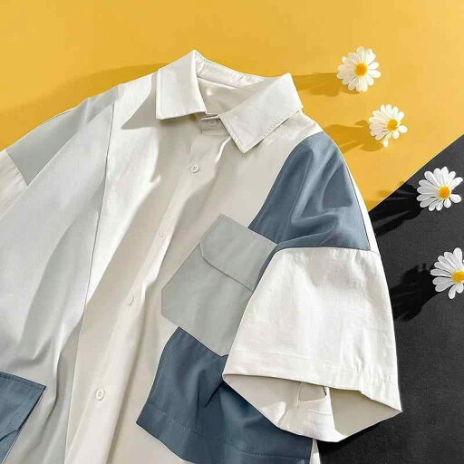 メンズ ファッション 服 男性用 オシャレ シンプル 大人 かっこいい ストリート ワーク シャツ 夏 ハイエンド 半袖 シャツ 薄手 ジャケット メンズ ファッション 服 男性用 オシャレ シンプル 大人 かっこいい ストリート ワーク シャツ 夏 ハイエンド 半袖 シャツ 薄手 ジャケット