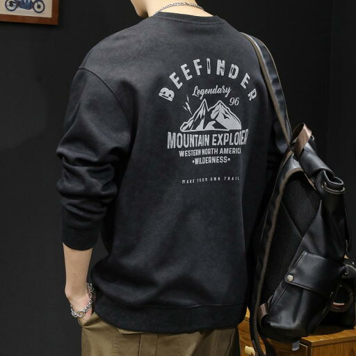メンズ ファッション 男性用 オシャレ シンプル 大人 かっこいい 大きいサイズ ストリート 紳士服 ヘビースウェット シャツ 春秋 快適 ラウンドネック 春 長袖 メンズ ファッション 男性用 オシャレ シンプル 大人 かっこいい 大きいサイズ ストリート 紳士服 ヘビースウェット シャツ 春秋 快適 ラウンドネック 春 長袖